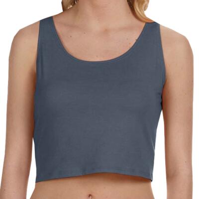 Ladies' Poly-Cotton Crop Tank Thumbnail