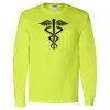 Cotton Long Sleeve with a Pocket Thumbnail