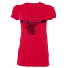 Ladies' SoftStyle® Fitted V-Neck T-Shirt Thumbnail