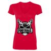 Ladies' SoftStyle® Fitted V-Neck T-Shirt Thumbnail
