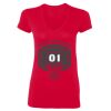 Ladies' SoftStyle® Fitted V-Neck T-Shirt Thumbnail