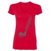 Ladies' SoftStyle® Fitted V-Neck T-Shirt Thumbnail