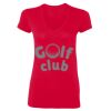 Ladies' SoftStyle® Fitted V-Neck T-Shirt Thumbnail