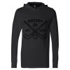 Unisex Jersey Hooded Long Sleeve Tee Thumbnail